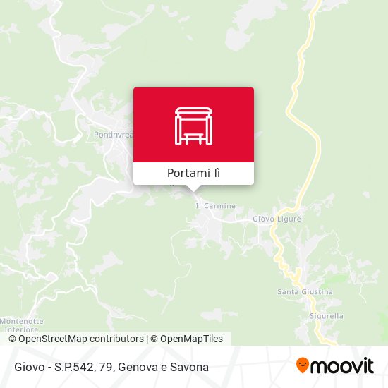 Mappa Giovo - S.P.542, 79