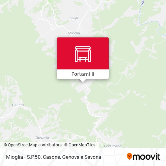 Mappa Mioglia - S.P.50, Casone
