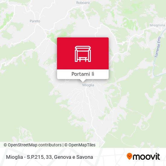 Mappa Mioglia - S.P.215, 33