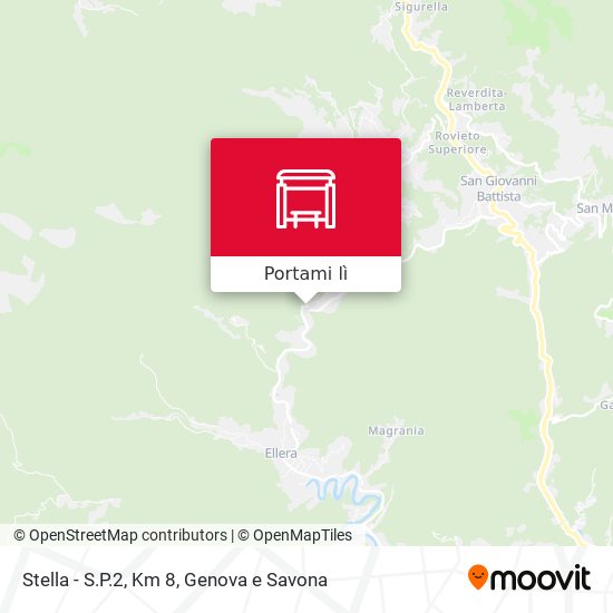 Mappa Stella - S.P.2, Km 8