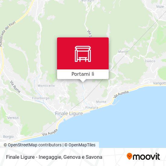 Mappa Finale Ligure - Inegaggie