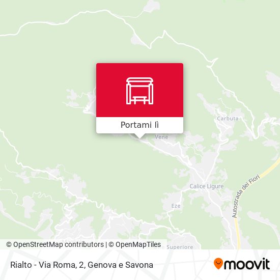 Mappa Rialto - Via Roma, 2