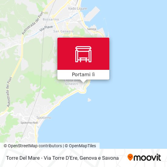 Mappa Torre Del Mare - Via Torre D'Ere