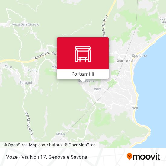 Mappa Voze - Via Noli 17