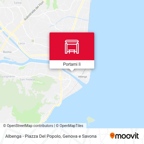 Mappa Albenga - Piazza Del Popolo