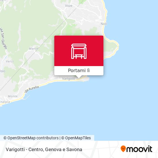Mappa Varigotti - Centro