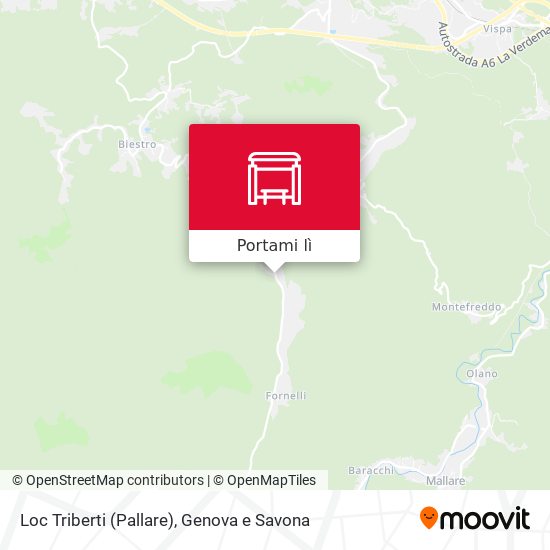 Mappa Loc Triberti (Pallare)