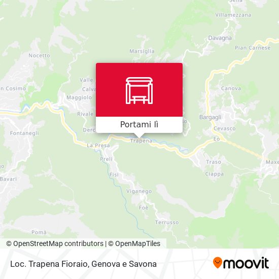 Mappa Loc. Trapena Fioraio