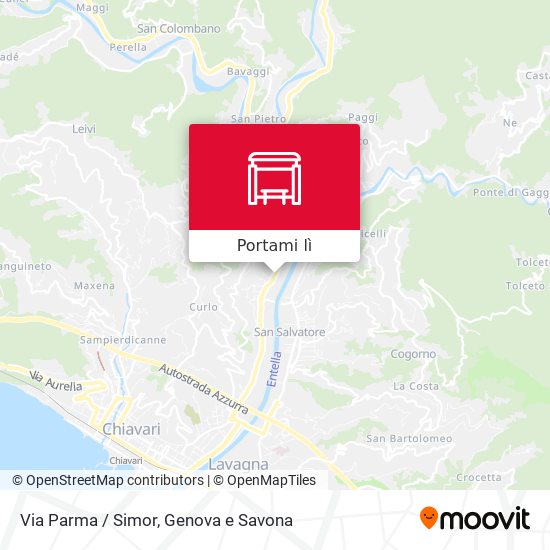 Mappa Via Parma / Simor