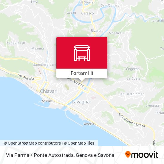 Mappa Via Parma / Ponte Autostrada