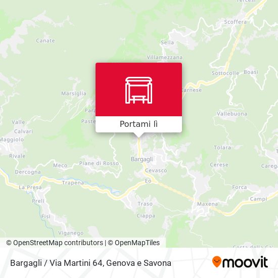 Mappa Bargagli / Via Martini 64
