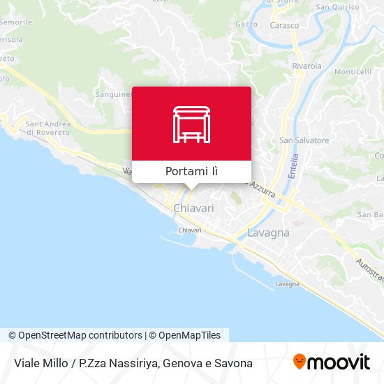 Mappa Viale Millo / P.Zza Nassiriya