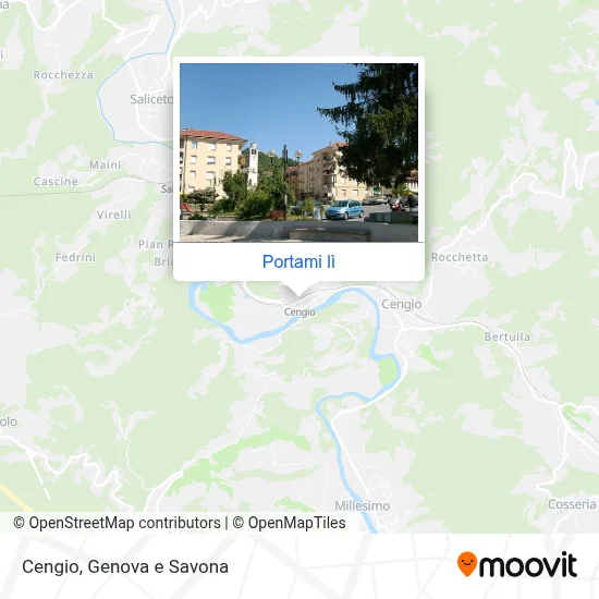 Mappa Cengio