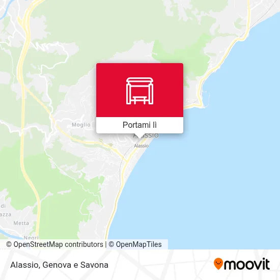 Mappa Alassio
