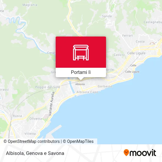 Mappa Albisola