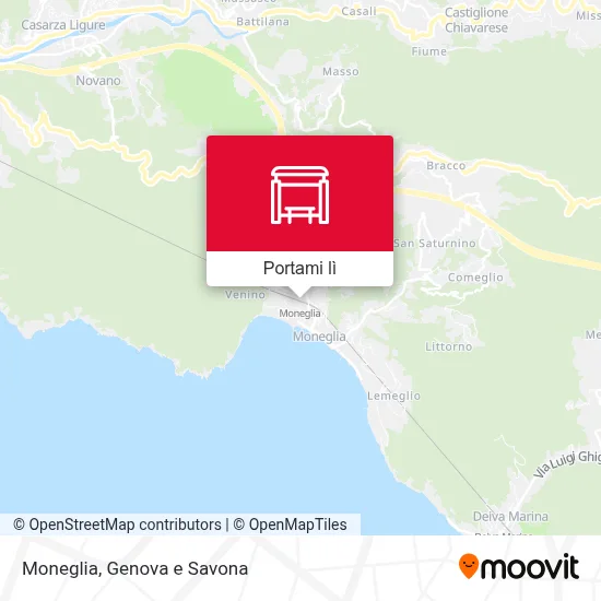 Mappa Moneglia