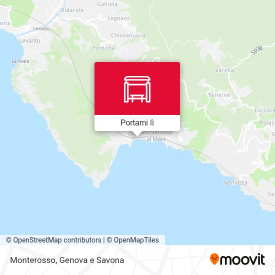 Mappa Monterosso