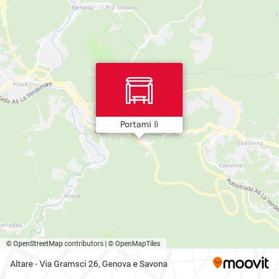 Mappa Altare - Via Gramsci 26