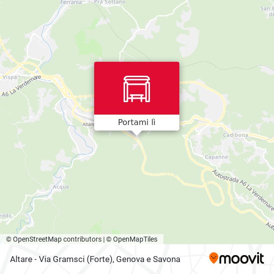 Mappa Altare - Via Gramsci (Forte)