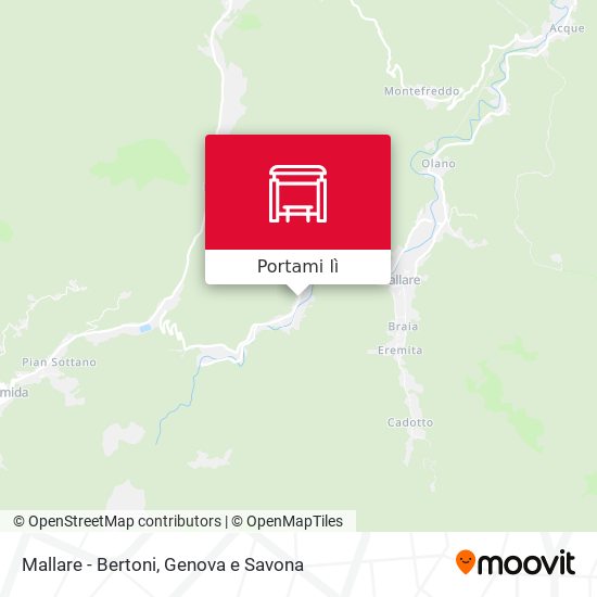 Mappa Mallare - Bertoni