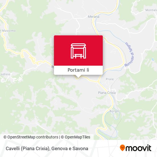 Mappa Cavelli (Piana Crixia)