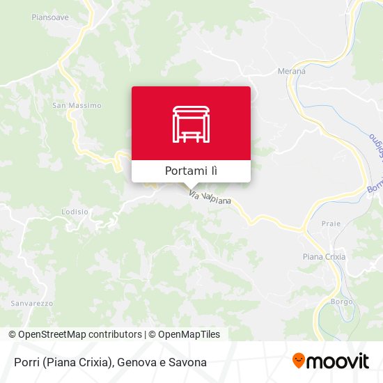 Mappa Porri (Piana Crixia)