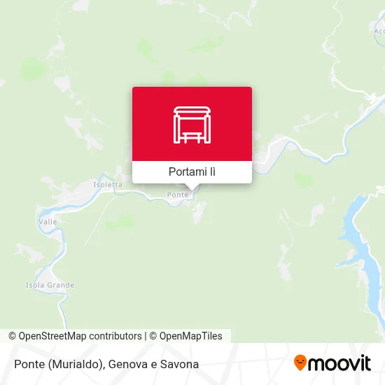 Mappa Ponte (Murialdo)
