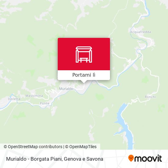 Mappa Murialdo - Borgata Piani