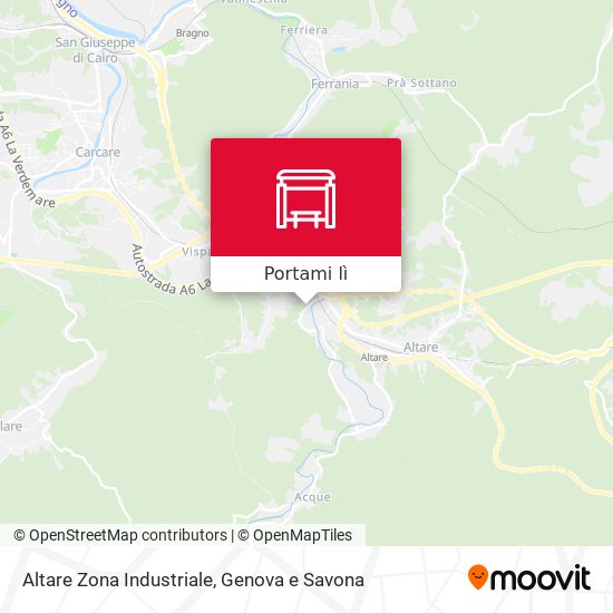 Mappa Altare Zona Industriale