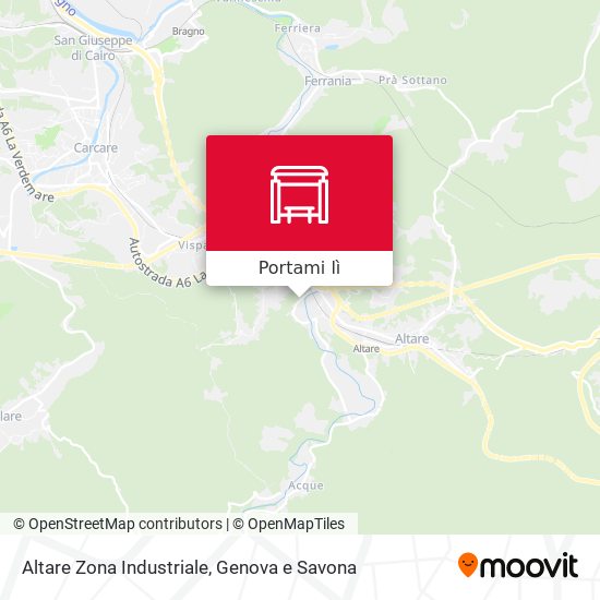 Mappa Altare Zona Industriale