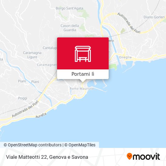 Mappa Viale Matteotti 22