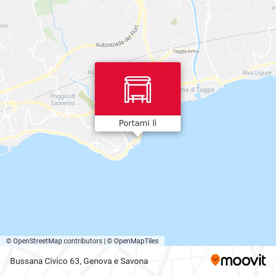 Mappa Bussana Civico 63