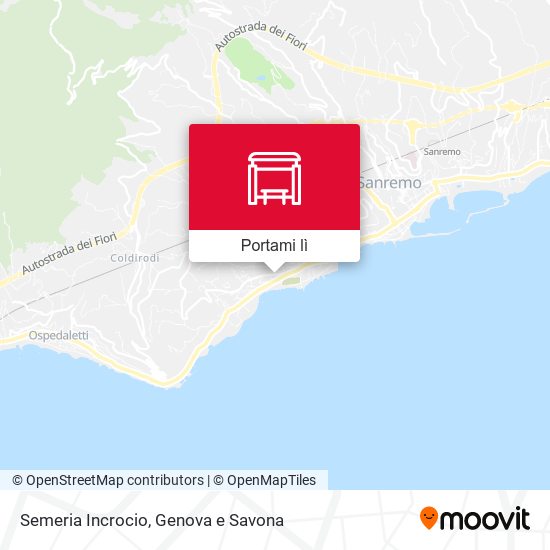 Mappa Semeria Incrocio