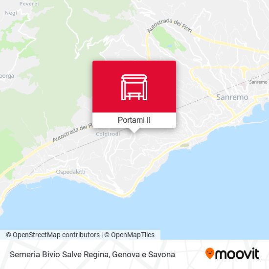 Mappa Semeria Bivio Salve Regina