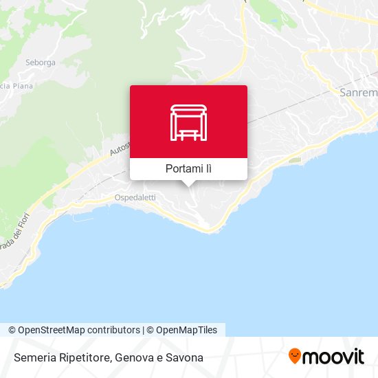Mappa Semeria Ripetitore
