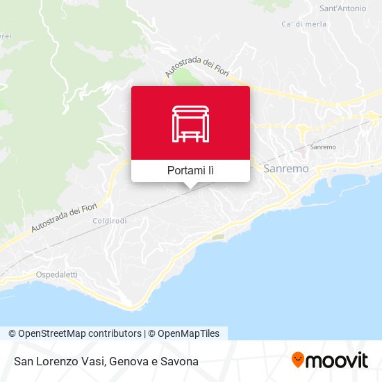 Mappa San Lorenzo Vasi