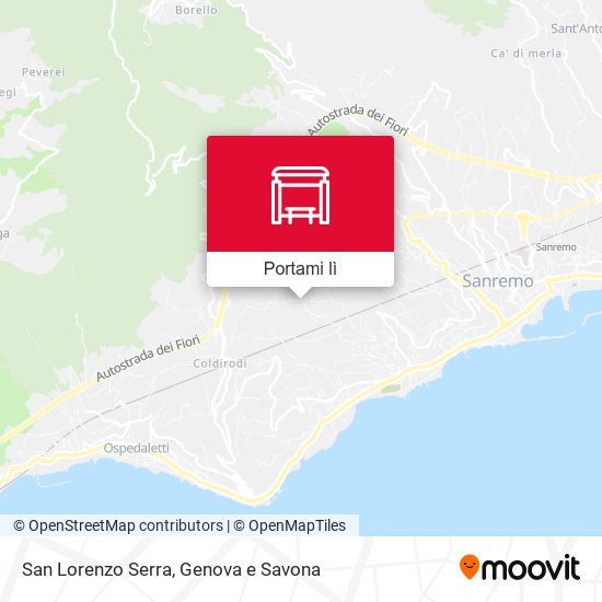 Mappa San Lorenzo Serra