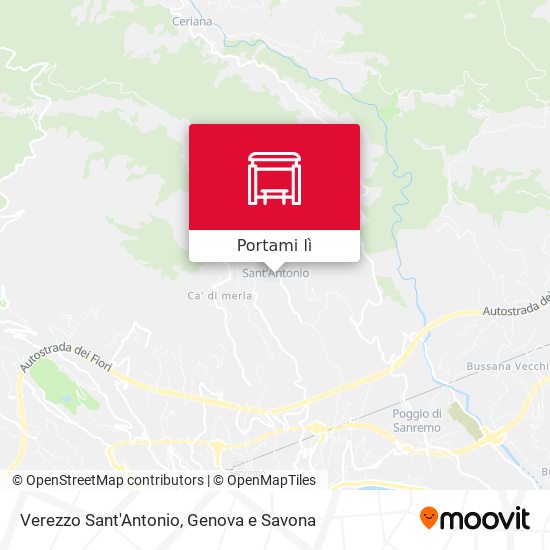 Mappa Verezzo Sant'Antonio