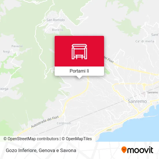 Mappa Gozo Inferiore