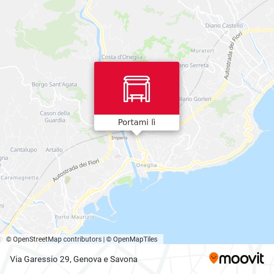Mappa Via Garessio 29