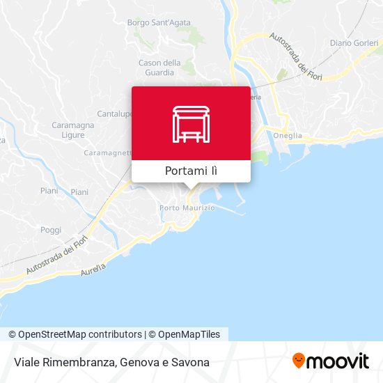 Mappa Viale Rimembranza
