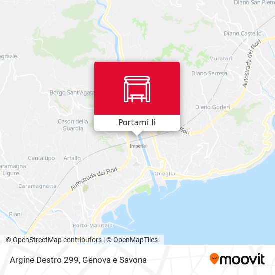 Mappa Argine Destro 299