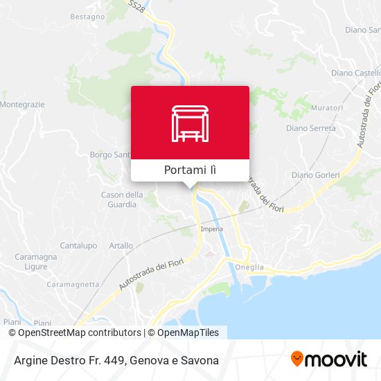 Mappa Argine Destro Fr. 449