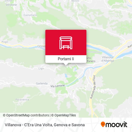 Mappa Villanova - C'Era Una Volta