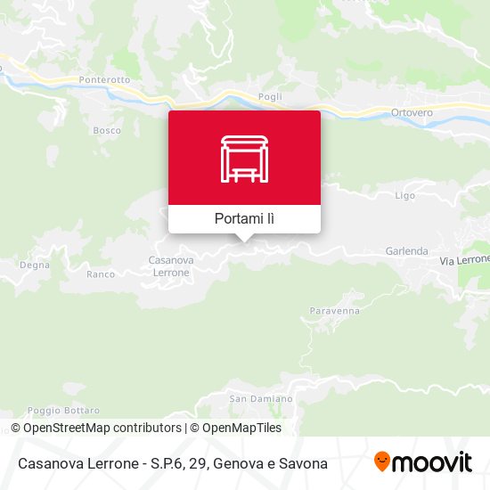 Mappa Casanova Lerrone - S.P.6, 29