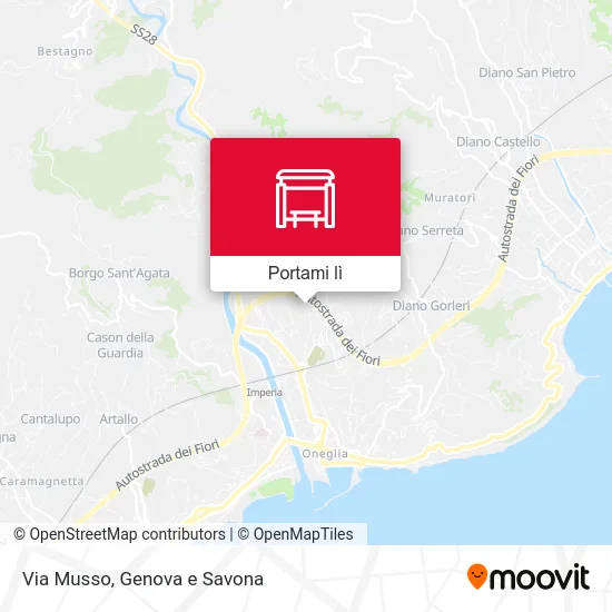 Mappa Via Musso