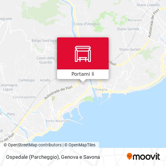 Mappa Ospedale (Parcheggio)