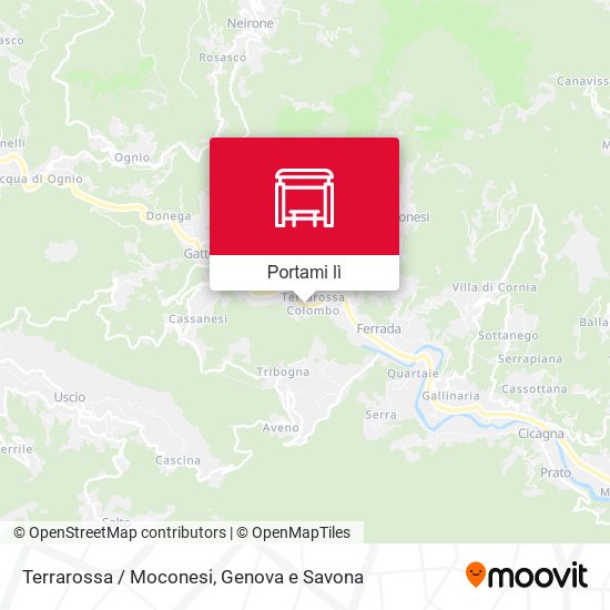 Mappa Terrarossa / Moconesi