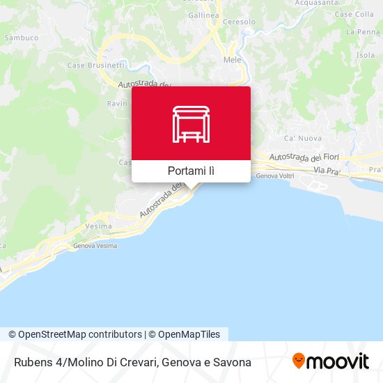 Mappa Rubens 4/Molino Di Crevari