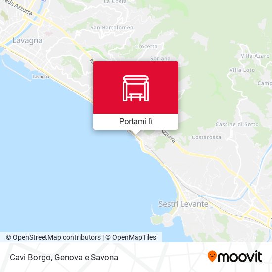 Mappa Cavi Borgo